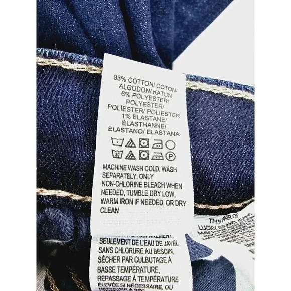Lucky Brand 25X29 Women's Blue Denim Brooke Legging Jean Size 0/25A NWT - Picture 7 of 16